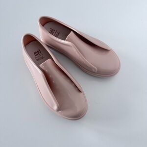 Mini Melissa Mel Dreamed Pink Sneakers Size 12